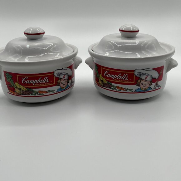 Vintage 1993 Campbell’s Soup Bowls and‎ Campbell's Coffee Mugs. Lot of 4 - Picture 6 of 11